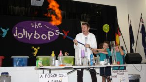 Jollybops Science Show - vacation care sydney melbourne